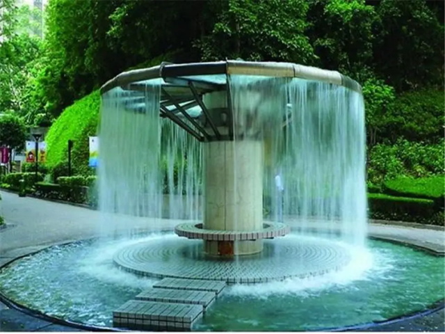 新泰喷泉水景施工